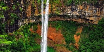 waterfall, mauritius, chamarel, flow, landscape, nature, jungle, water, hike, relaxation, rock, vacations, earth, mauritius, mauritius, mauritius, mauritius, mauritius